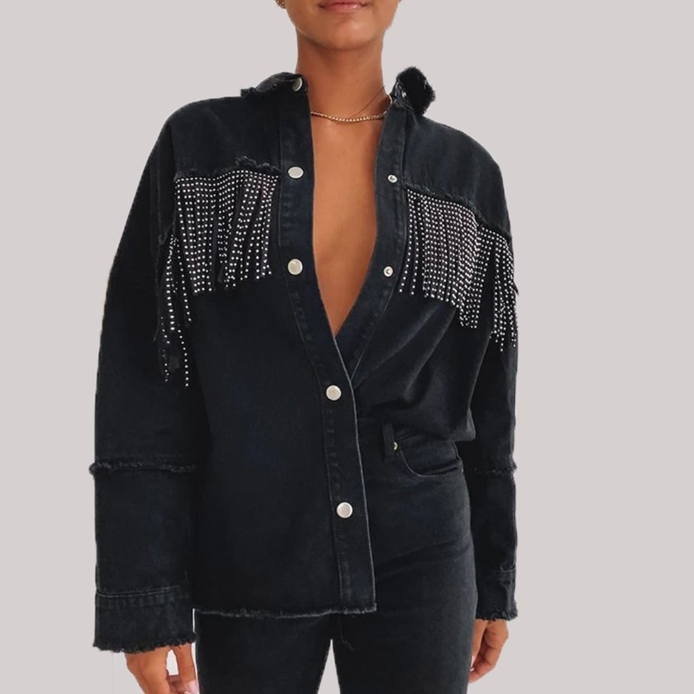 Beginning Boutique ELVIS Fringe Jacket Shacket